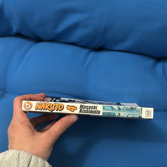 Naruto Comic Volume 4 Shonen Jump By Masashi Kishimato Rated T For Teens - Picture 3 of 7